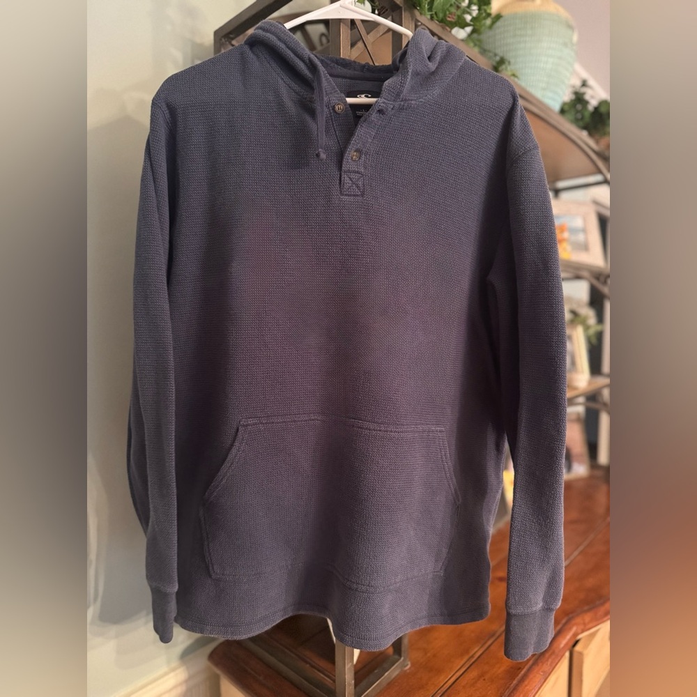 Men’s O’Neill Surf Waffle Hoodie Sweatshirt Size Large